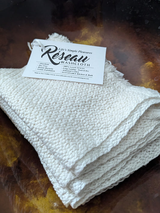 Re'seau Washcloth (Set of Three)
