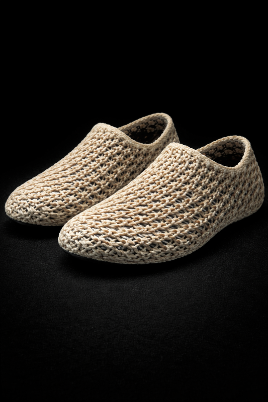 Tensengral Experimental Footwear Patterned Contoured Slip-On