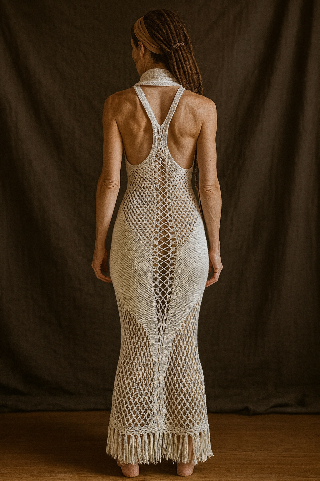 Hi.Bred Halter Dress