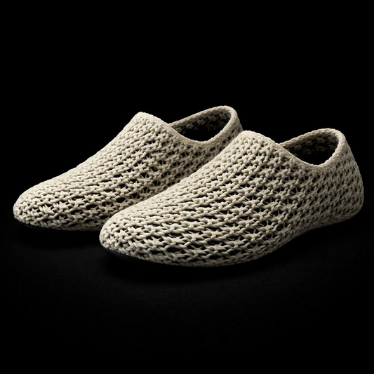 Tensengral Experimental Footwear Patterned Contoured Slip-On