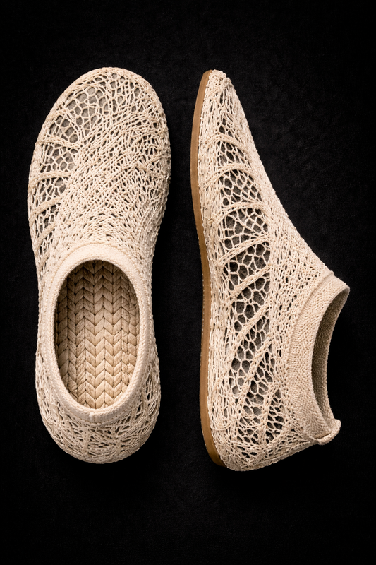 Tensengral Experimental Footwear Layered Lace
