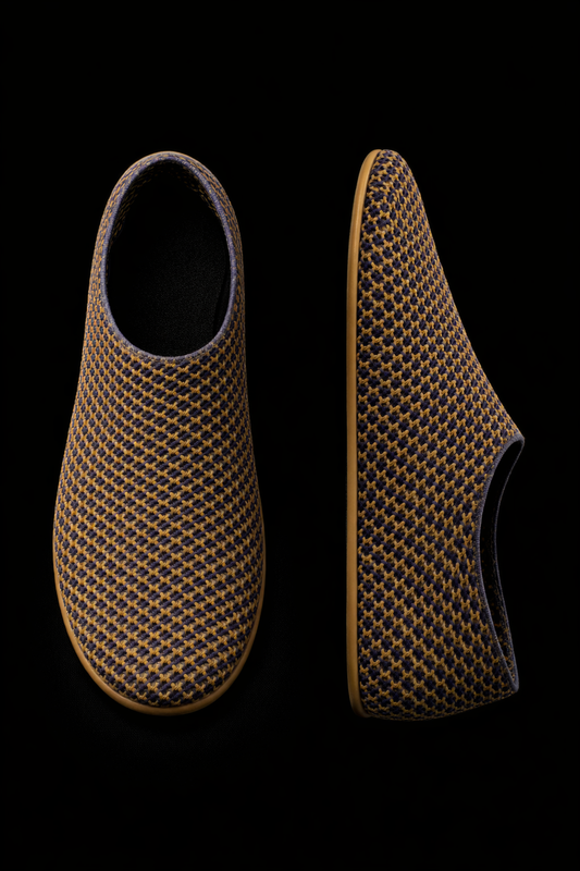 Tensengral Experimental Footwear Patterned Slides