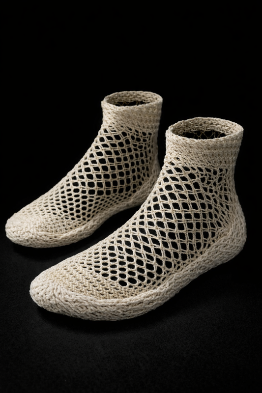 Tensengral Experimental Footwear Patterned Recovery Boots