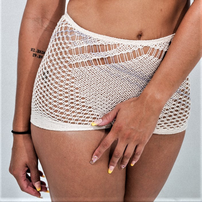 2021 Eunice's Patterned Lace Shorts