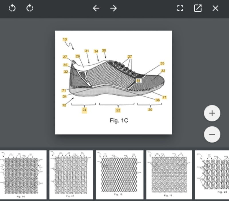 Circular lace braided footwear upper textile shell formed directly from yarn by Tensengral