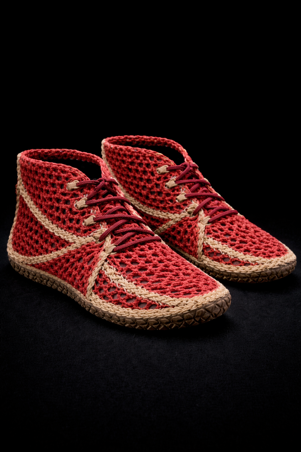Tensengral Experimental Footwear Red Moccasins XhelX