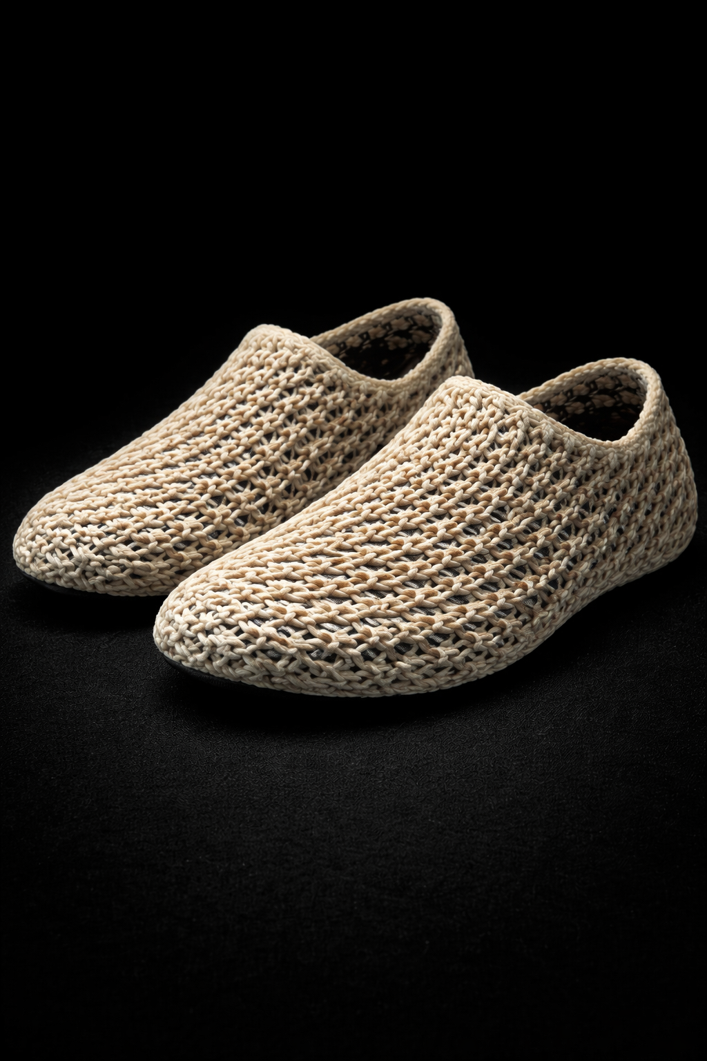 Tensengral Experimental Footwear Patterned Contoured Slip-On