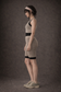 Tensengral Experimental Mesh Shorts and 800 Braided Bra