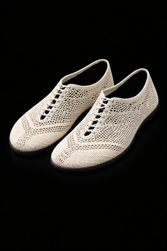 Tensengral Experimental Footwear Patterned Saddle