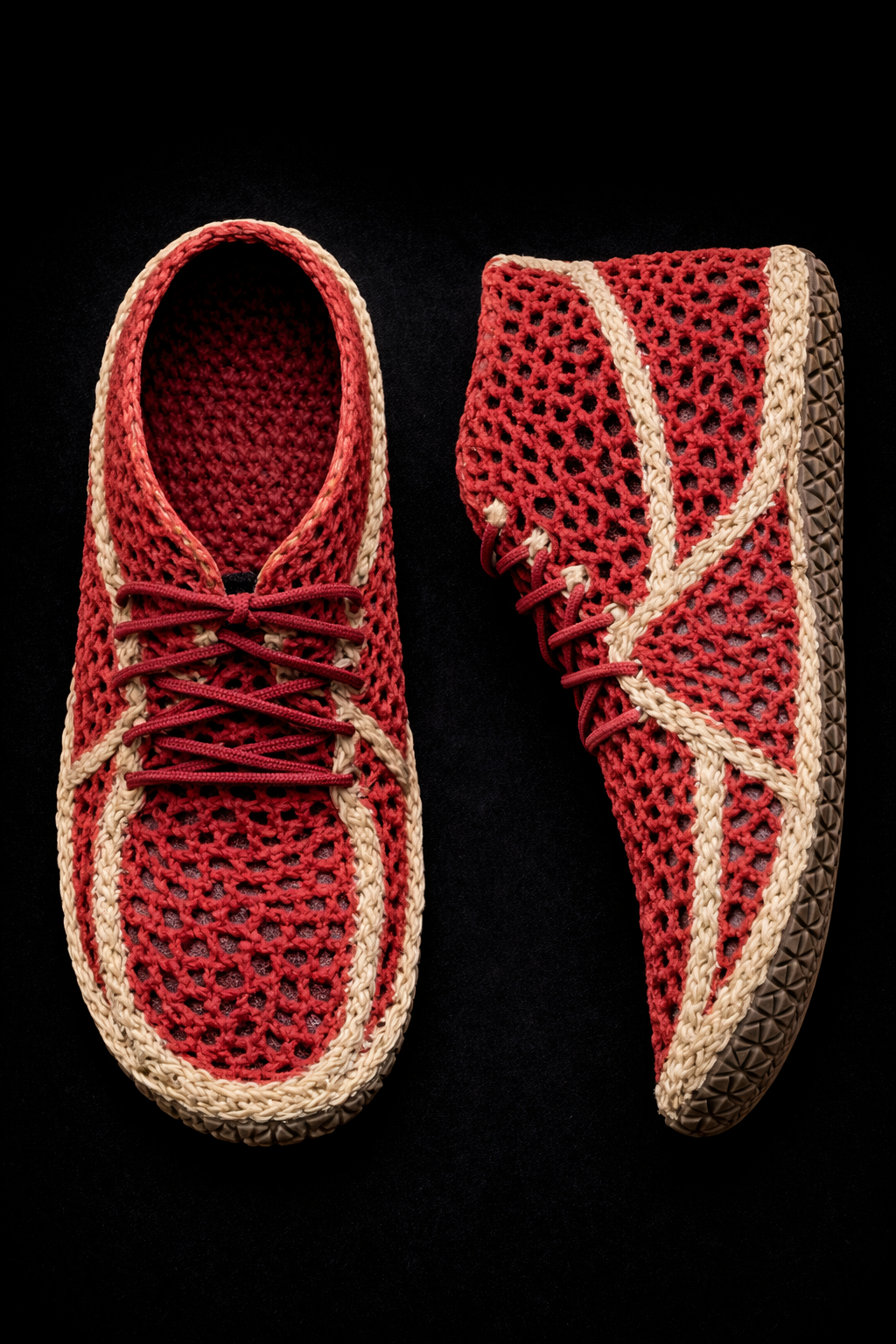 Tensengral Experimental Footwear Red Moccasins XhelX