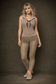 Tensengral Experimental Inversion Tights with Hi.Bred Halter Shirt