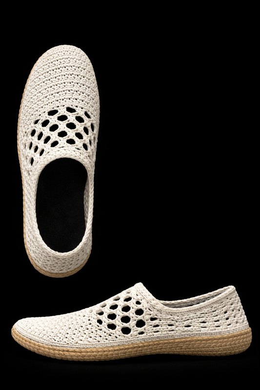 Tensengral Experimental Footwear Patterned Slip-On