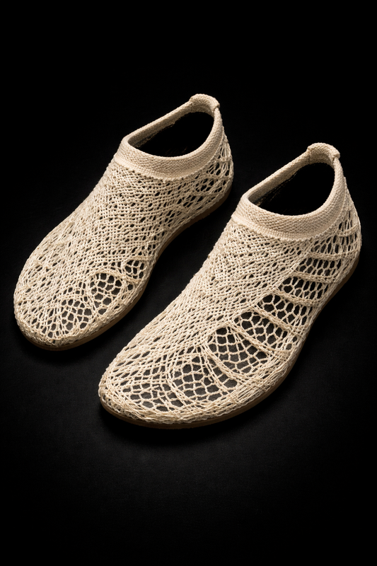 Tensengral Experimental Footwear Layered Lace