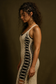 Tensengral Experimental Laced Tube Dress