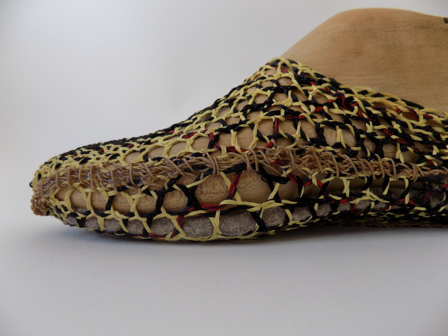 Footwear Layered Stitched
