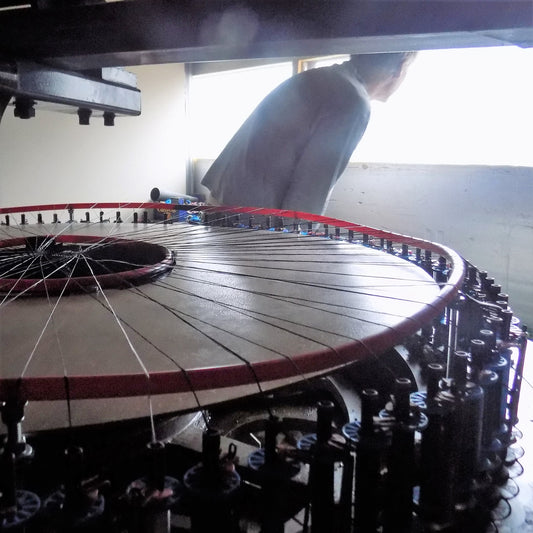 Fabric Production Vortex for Fine Yarns
