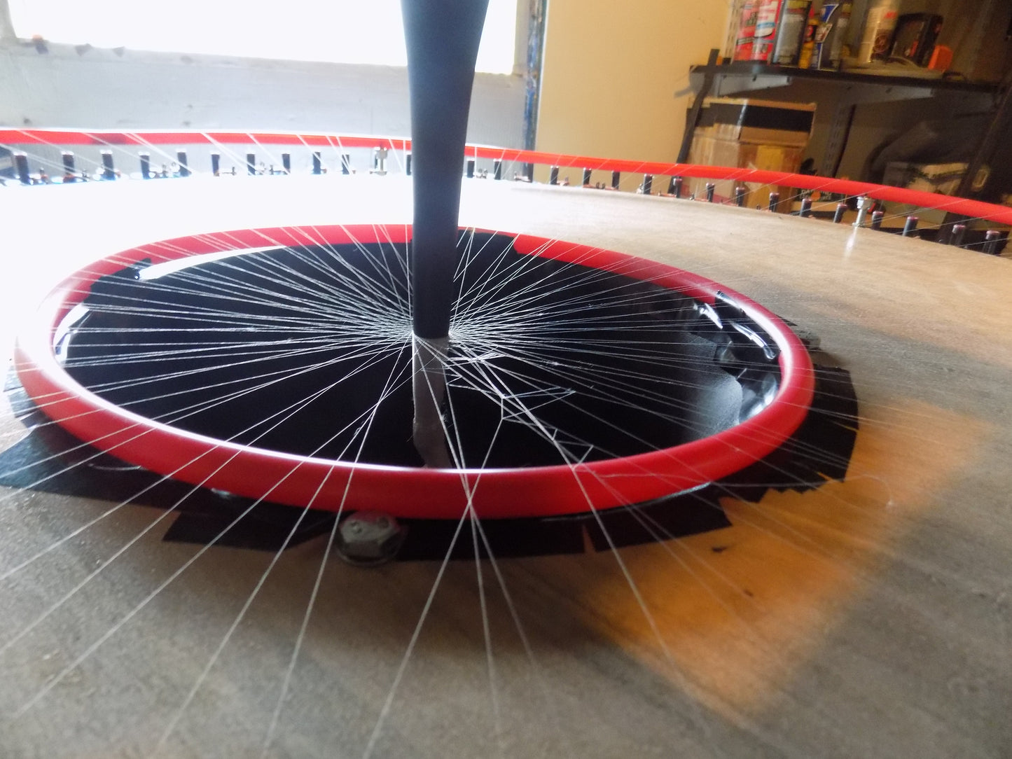Fabric Production Vortex for Fine Yarns