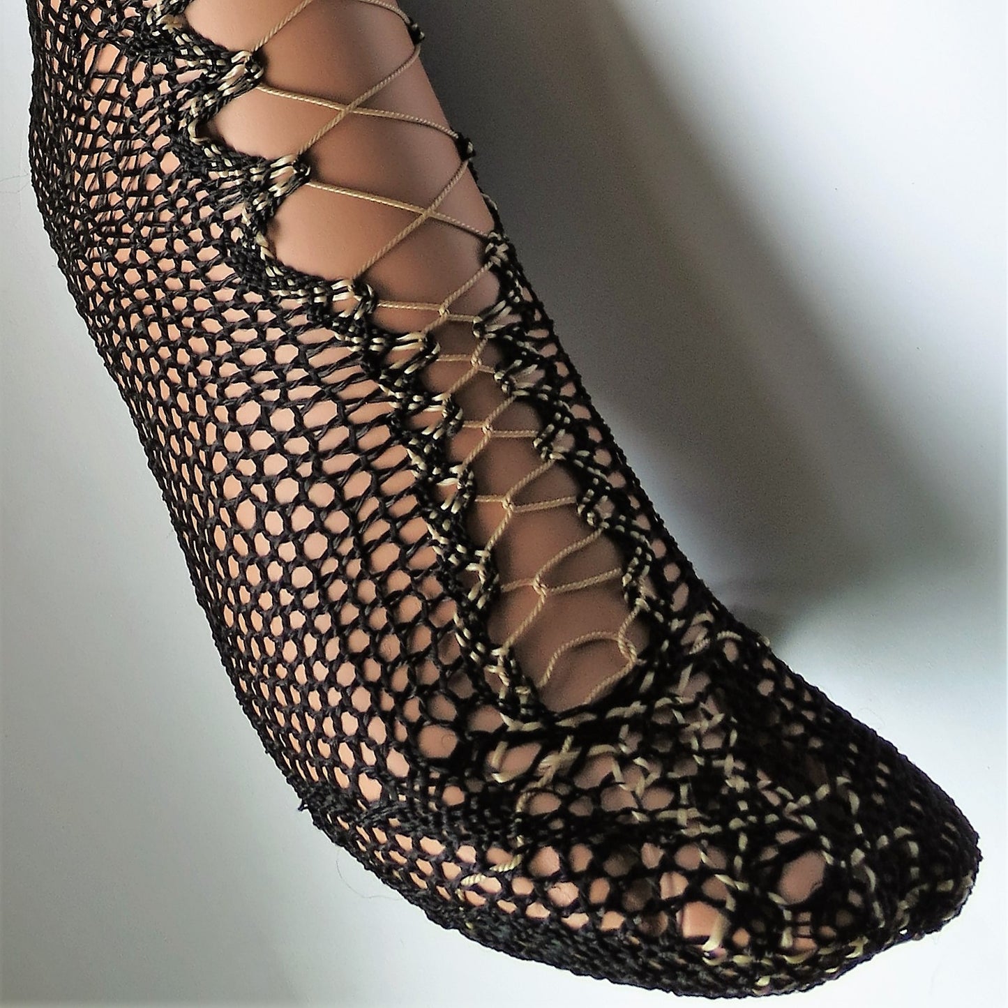 Footwear Leggings Laced