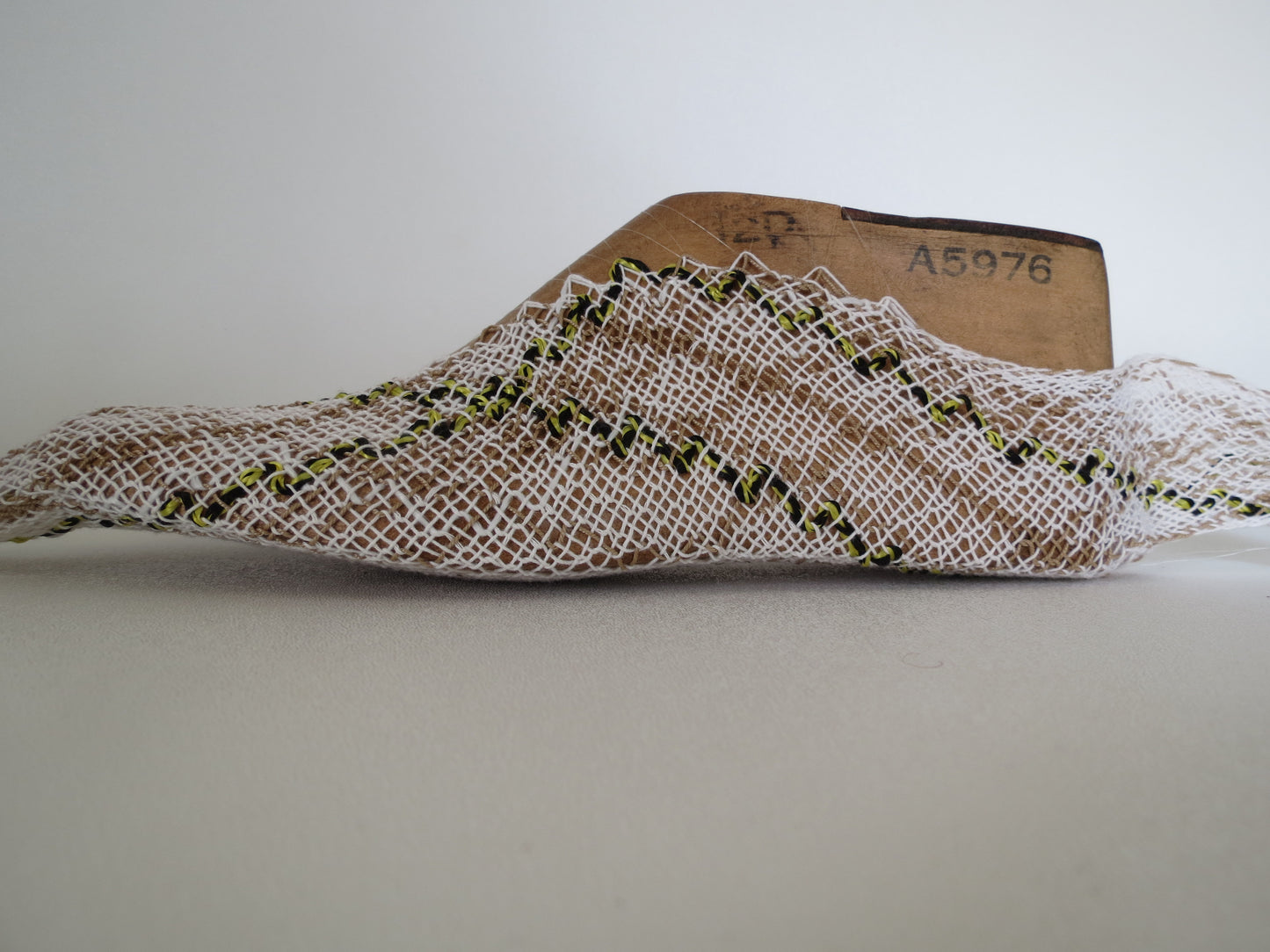 Footwear Mesh Aperture Pattern