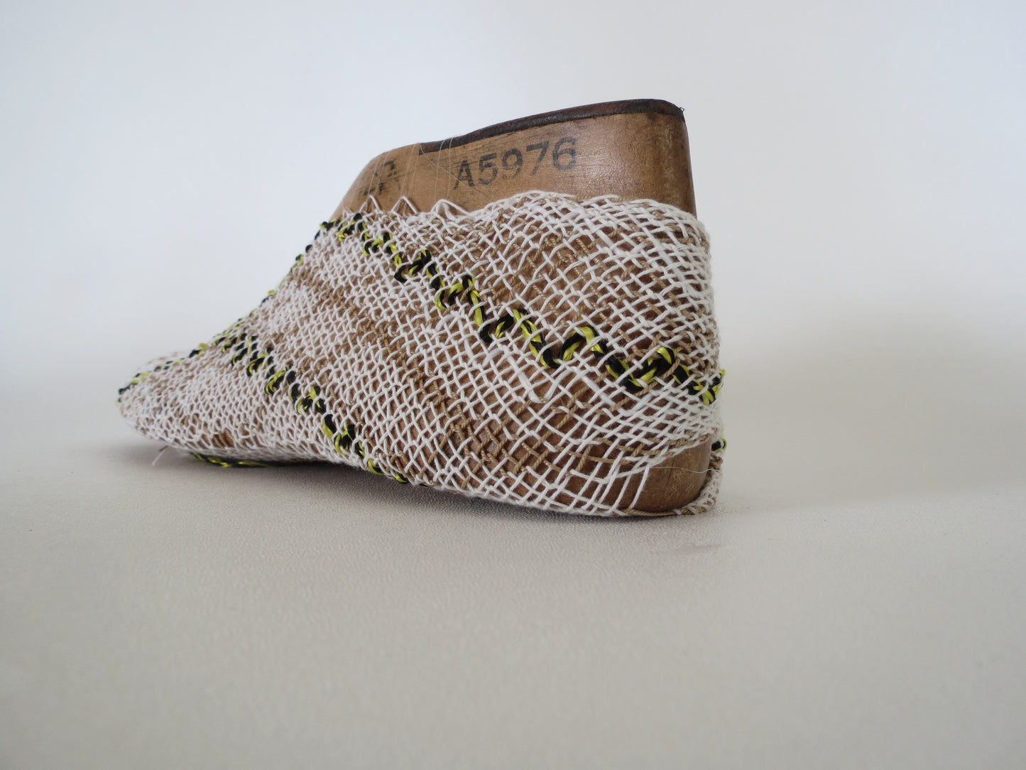 Footwear Mesh Aperture Pattern