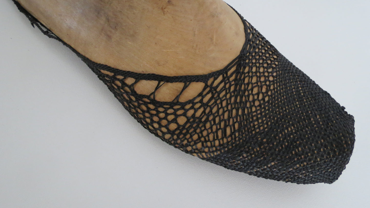Footwear Mesh Toe Transition