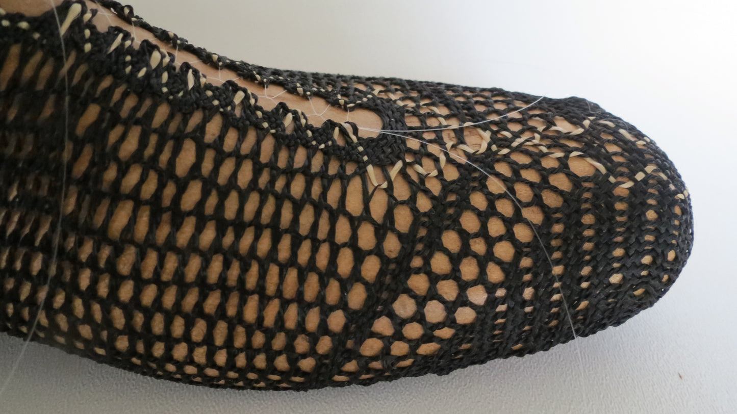 Footwear Design Pattern Transition Lace Apertures